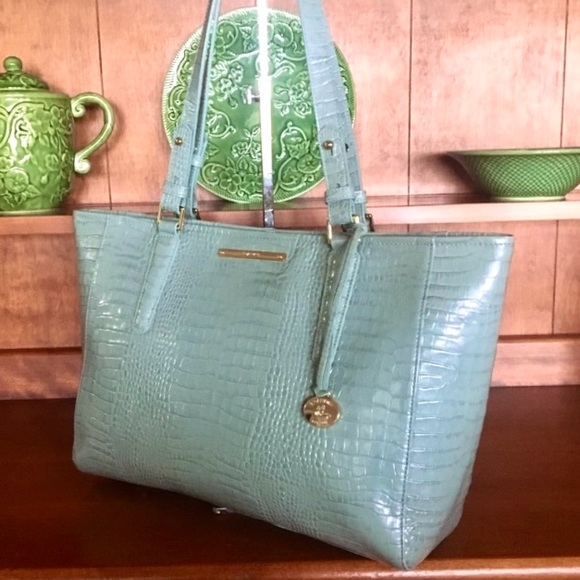 π¦πEUC Brahmin Med. Arno Tote in Cascade Majesticππ¦ - Picture 6 of 12